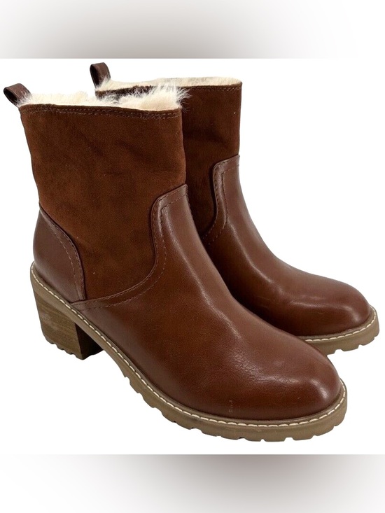 Universal Thread Shoes - Universal Threads Faux Fur-Lined Ankle Boots